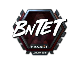 Sticker BnTeT (Foil) | London 2018 - Preço e onde comprar no CS2