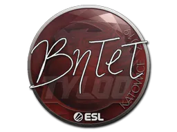 Sticker BnTeT | Katowice 2019 - Preço e onde comprar no CS2