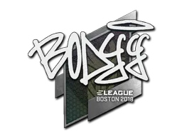 Sticker bodyy | Boston 2018 - Preço e onde comprar no CS2
