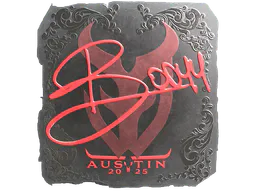 Sticker bodyy (Foil) | Austin 2025 - Preço e onde comprar no CS2
