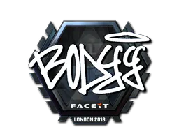 Sticker bodyy (Foil) | London 2018 - Preço e onde comprar no CS2