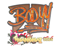 Sticker bodyy (Glitter) | Shanghai 2024 - Preço e onde comprar no CS2