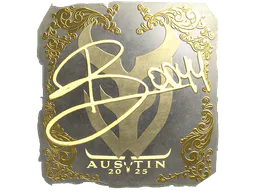 Sticker bodyy (Gold) | Austin 2025 - Preço e onde comprar no CS2