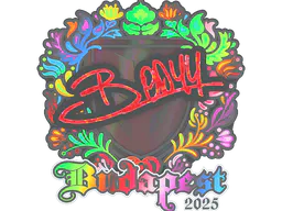 Sticker bodyy (Holo) | Budapest 2025 - Preço e onde comprar no CS2