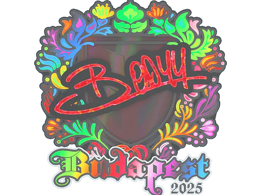 Sticker bodyy (Holo) | Budapest 2025 - Preço e onde comprar no CS2