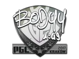 Sticker bodyy | Krakow 2017 - Preço e onde comprar no CS2