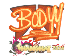 Sticker bodyy | Shanghai 2024 - Preço e onde comprar no CS2