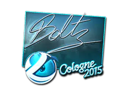 Sticker boltz (Foil) | Cologne 2015 - Preço e onde comprar no CS2
