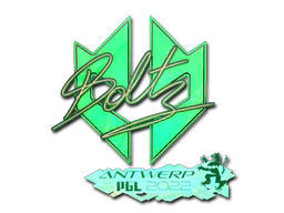 Sticker boltz (Holo) | Antwerp 2022 - Preço e onde comprar no CS2
