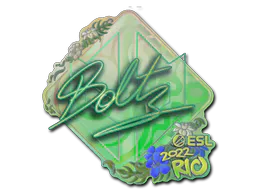 Sticker boltz (Holo) | Rio 2022 - Preço e onde comprar no CS2