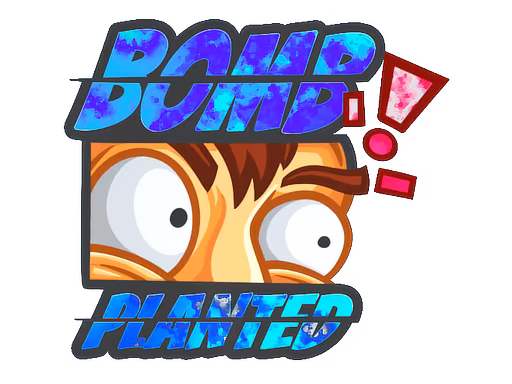 Sticker Bomb Planted (Holo) - Preço e onde comprar no CS2