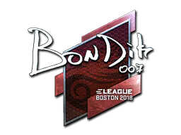 Sticker bondik (Foil) | Boston 2018 - Preço e onde comprar no CS2