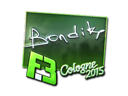 Sticker bondik (Foil) | Cologne 2015 - Preço e onde comprar no CS2