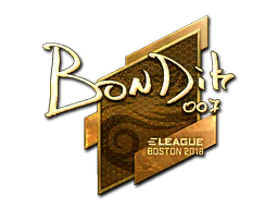Sticker bondik (Gold) | Boston 2018 - Preço e onde comprar no CS2