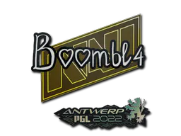 Sticker Boombl4 | Antwerp 2022 - Preço e onde comprar no CS2