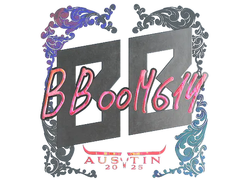 Sticker Boombl4 (Holo) | Austin 2025 - Preço e onde comprar no CS2