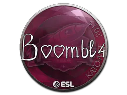 Sticker Boombl4 | Katowice 2019 - Preço e onde comprar no CS2