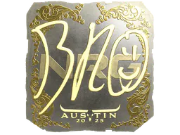 Sticker br0 (Gold) | Austin 2025 - Preço e onde comprar no CS2