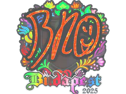 Sticker br0 (Holo) | Budapest 2025 - Preço e onde comprar no CS2