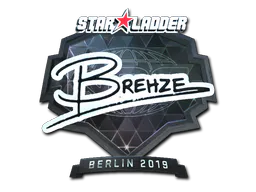 Sticker Brehze (Foil) | Berlin 2019 - Preço e onde comprar no CS2