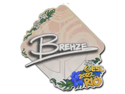 Sticker Brehze | Rio 2022 - Preço e onde comprar no CS2