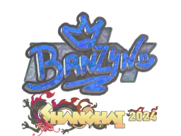 Sticker brnz4n (Holo) | Shanghai 2024 - Preço e onde comprar no CS2