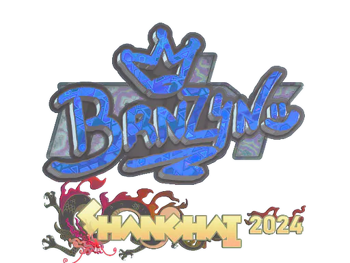 Sticker brnz4n (Holo) | Shanghai 2024 - Preço e onde comprar no CS2