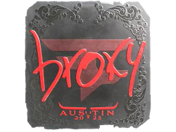 Sticker broky (Foil) | Austin 2025 - Preço e onde comprar no CS2
