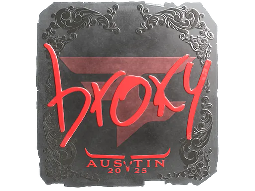 Sticker broky (Foil) | Austin 2025 - Preço e onde comprar no CS2