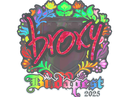 Sticker broky (Holo) | Budapest 2025 - Preço e onde comprar no CS2