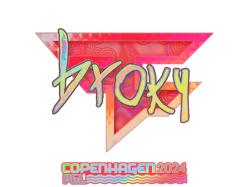 Sticker broky (Holo) | Copenhagen 2024 - Preço e onde comprar no CS2