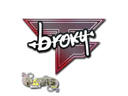 Sticker broky | Paris 2023 - Preço e onde comprar no CS2