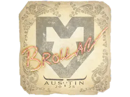 Sticker Brollan | Austin 2025 - Preço e onde comprar no CS2