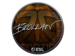 Sticker Brollan (Foil) | Katowice 2019 - Preço e onde comprar no CS2