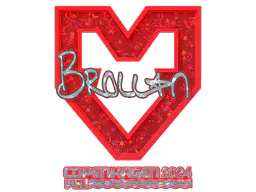 Sticker Brollan (Glitter) | Copenhagen 2024 - Preço e onde comprar no CS2