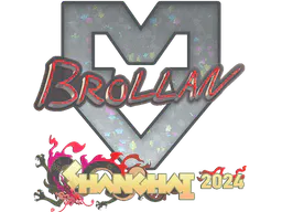 Sticker Brollan (Glitter) | Shanghai 2024 - Preço e onde comprar no CS2