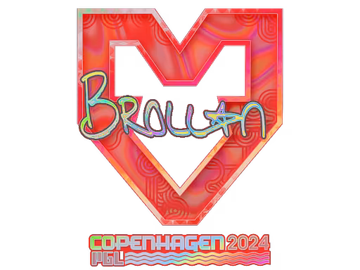 Sticker Brollan (Holo) | Copenhagen 2024 - Preço e onde comprar no CS2