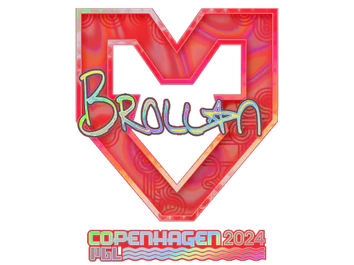 Sticker Brollan (Holo) | Copenhagen 2024 - Preço e onde comprar no CS2