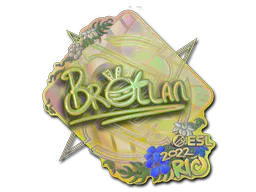 Sticker Brollan (Holo) | Rio 2022 - Preço e onde comprar no CS2