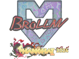 Sticker Brollan (Holo) | Shanghai 2024 - Preço e onde comprar no CS2