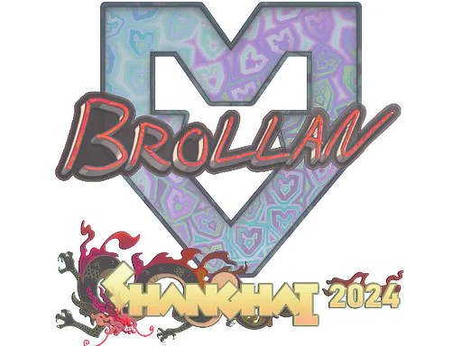 Sticker Brollan (Holo) | Shanghai 2024 - Preço e onde comprar no CS2