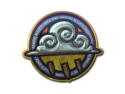 Sticker Bullet Rain (Foil) - Preço e onde comprar no CS2