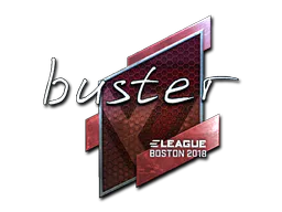 Sticker buster (Foil) | Boston 2018 - Preço e onde comprar no CS2