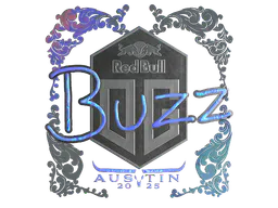 Sticker Buzz (Holo) | Austin 2025 - Preço e onde comprar no CS2