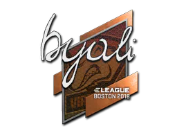 Sticker byali | Boston 2018 - Preço e onde comprar no CS2