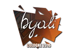 Sticker byali | Cologne 2016 - Preço e onde comprar no CS2