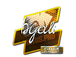 Sticker byali (Foil) | Atlanta 2017 - Preço e onde comprar no CS2