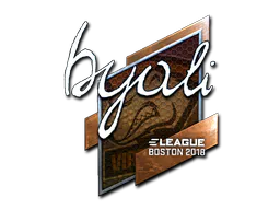 Sticker byali (Foil) | Boston 2018 - Preço e onde comprar no CS2