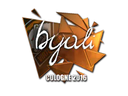 Sticker byali (Foil) | Cologne 2016 - Preço e onde comprar no CS2