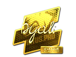 Sticker byali (Gold) | Atlanta 2017 - Preço e onde comprar no CS2